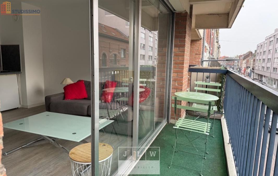 Studio meublé 25m² Lille centre - Lumineux - Photo 8