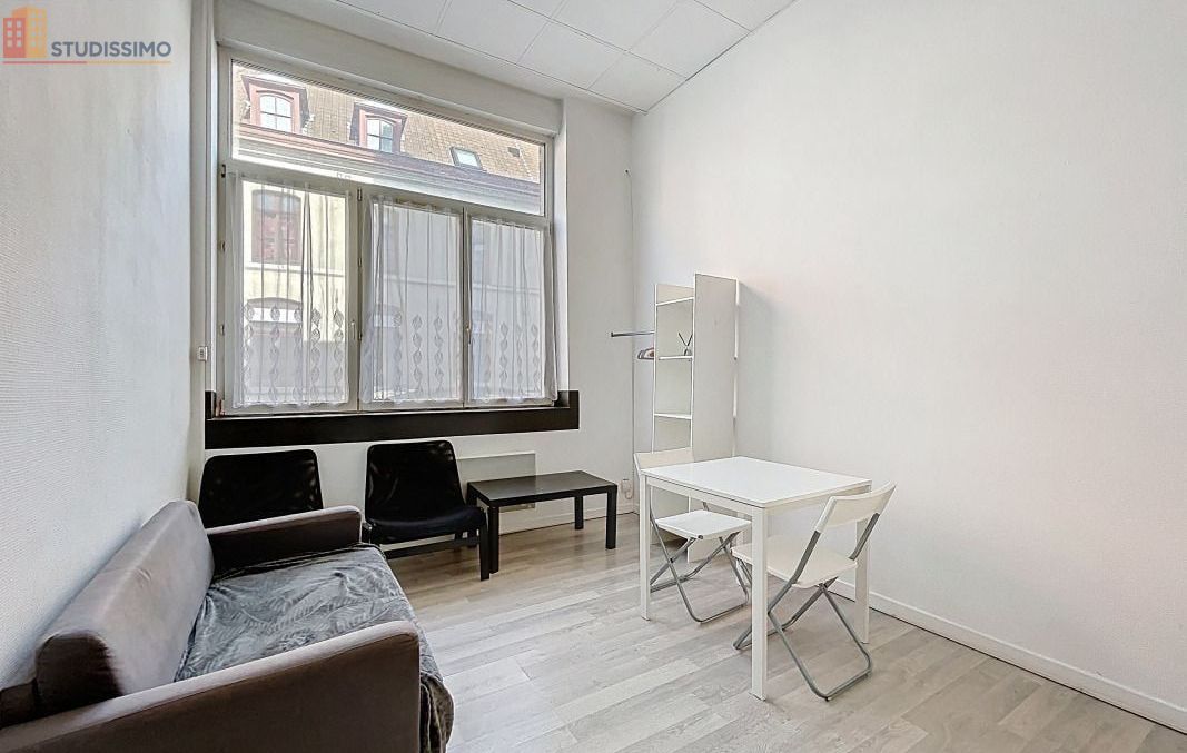 Studio meublé 20m² Tourcoing - Meublé, DPE D - Photo 1