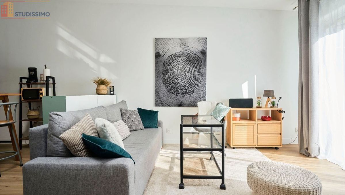 Studio meublé 40m² Lille 59000 - Sous-location, lumineux - Photo 2