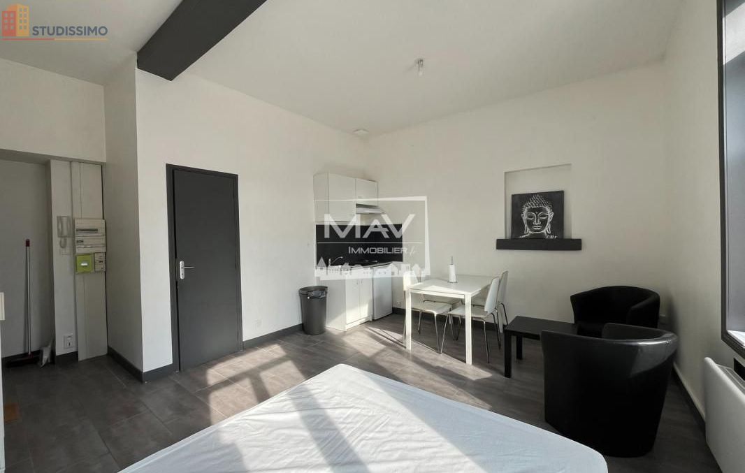 Studio meublé 25m² Tourcoing - Meublé, DPE D - Photo 6