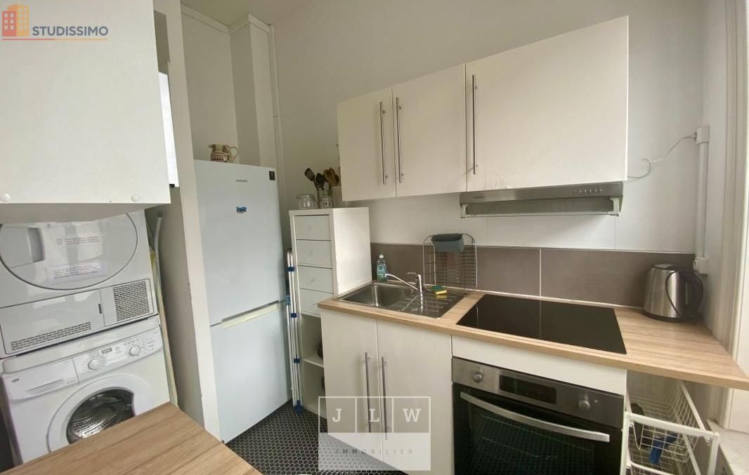 Studio meublé 18m² Lille 59800 - Meublé, calme - Photo 1