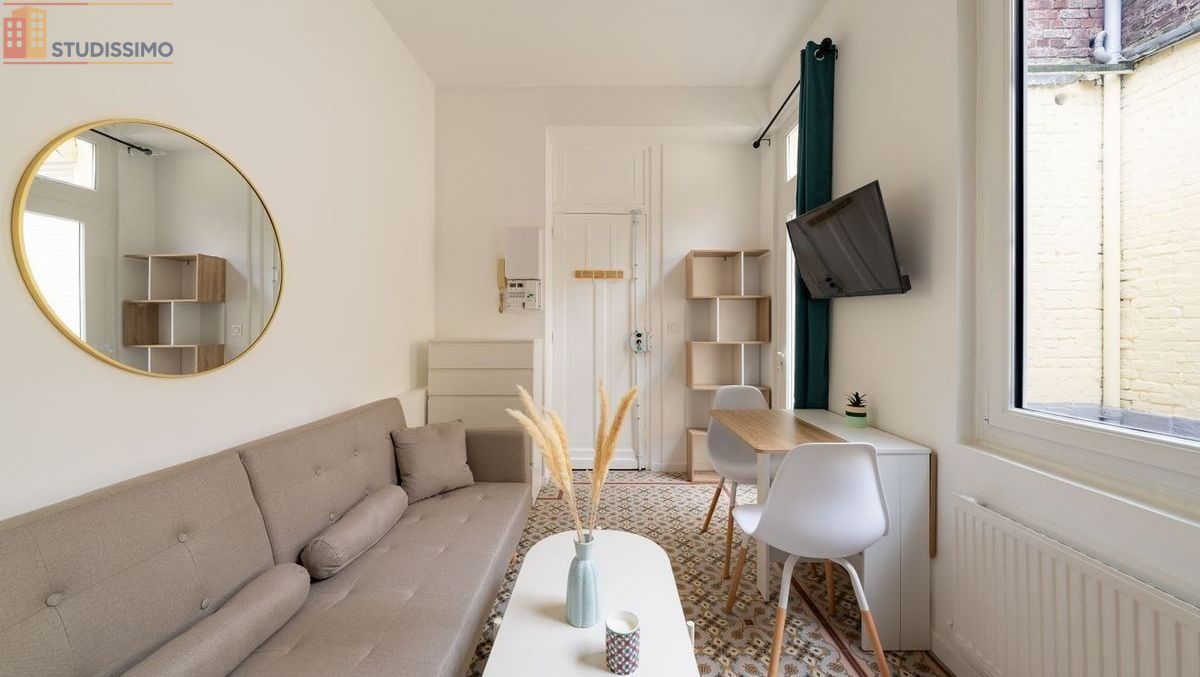 Studio meublé 20m² Lille 59800 - Meublé, DPE D - Photo 65