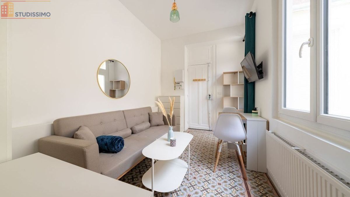 Studio meublé 20m² Lille 59800 - Meublé, DPE D - Photo 26