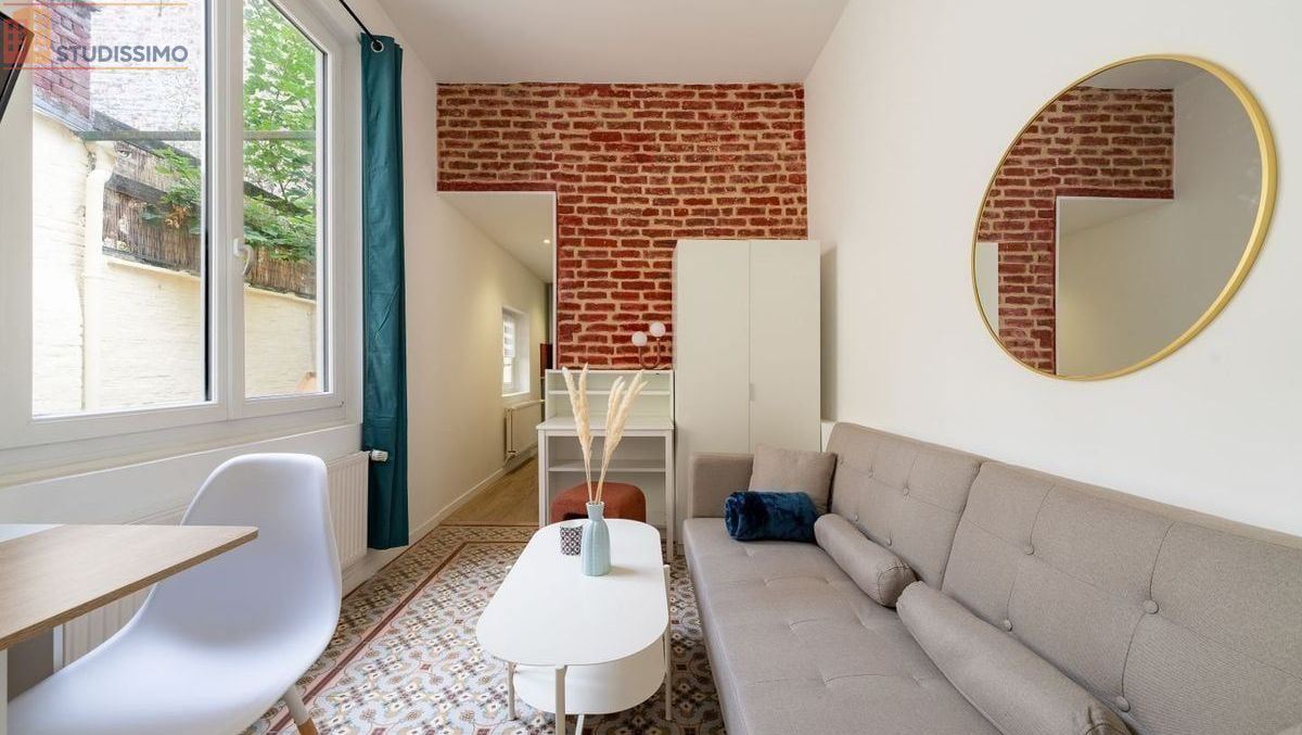 Studio meublé 20m² Lille 59800 - Meublé, DPE D - Photo 7