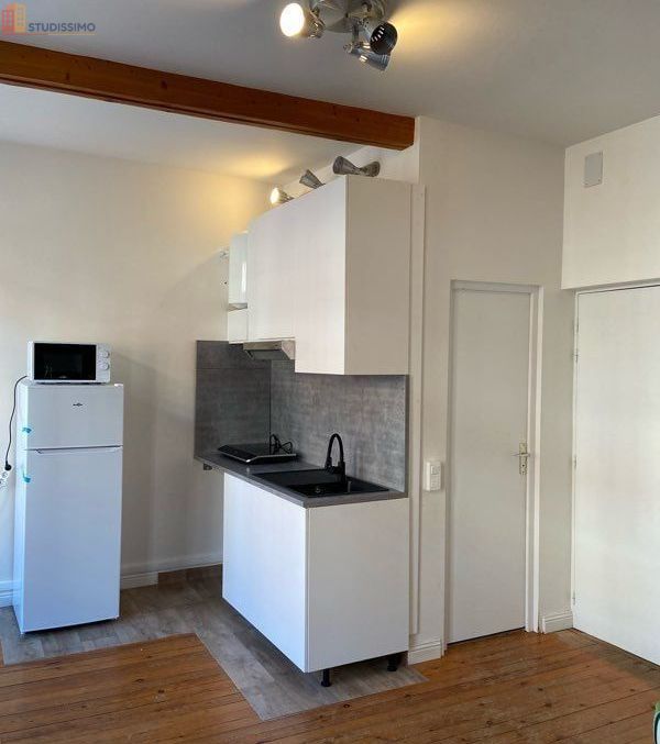 Studio meublé 22m² Lille Vauban - Proche métro, lumineux - Photo 3
