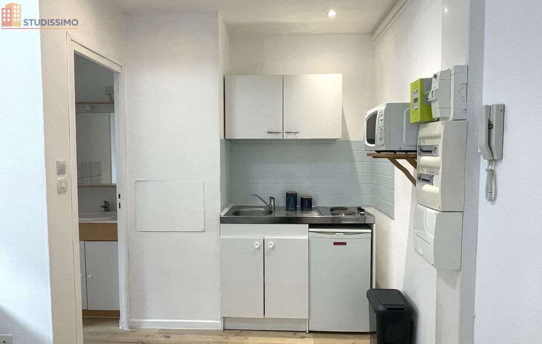 Studio meublé 17m² Anzin - Meublé, DPE D - Photo 9
