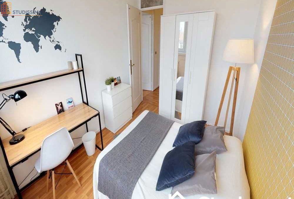Studio meublé 11m² Lille 59800 - Lumineux, en étage élevé - Photo 9