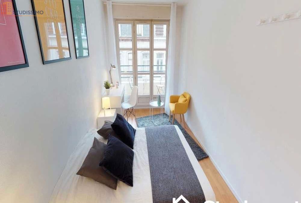 Studio 16m² Lille 59800 - Meublé, DPE C - Photo 7