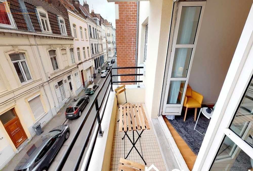 Studio 16m² Lille 59800 - Meublé, DPE C - Photo 4