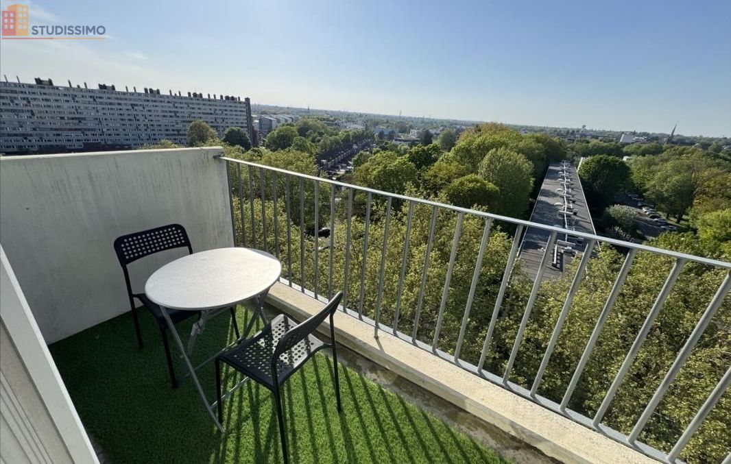 Studio 31m² Roubaix - Meublé, 11e étage - Photo 3