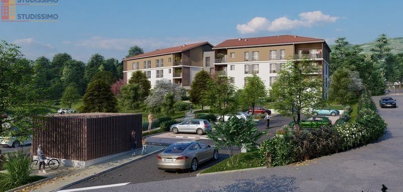 Studio 66m² Valserhône 01200 - Résidence, grand espace communal - Photo 2