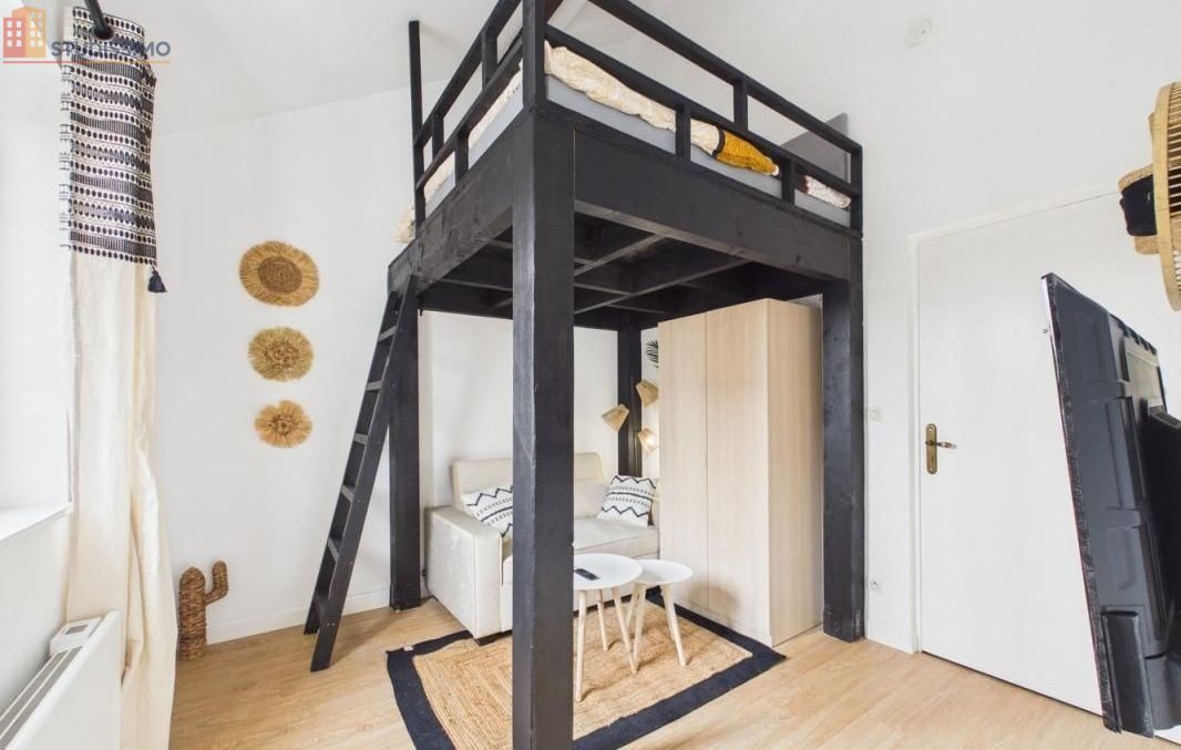 Studio meublé 17m² Lille centre - Meublé, étage élevé - Photo 5