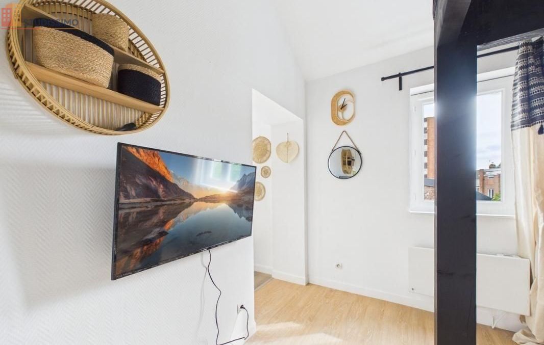 Studio meublé 17m² Lille centre - Meublé, étage élevé - Photo 4