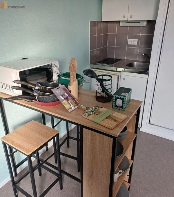 Studio meublé 21m² Lille centre - Résidence étudiante, 4e étage - Photo 3