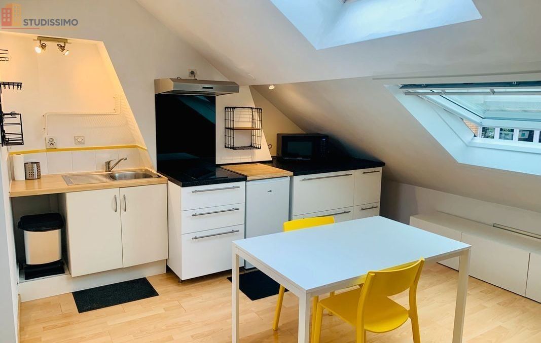 Studio meublé 20m² Lille centre - Proche métro, mansardé - Photo 16