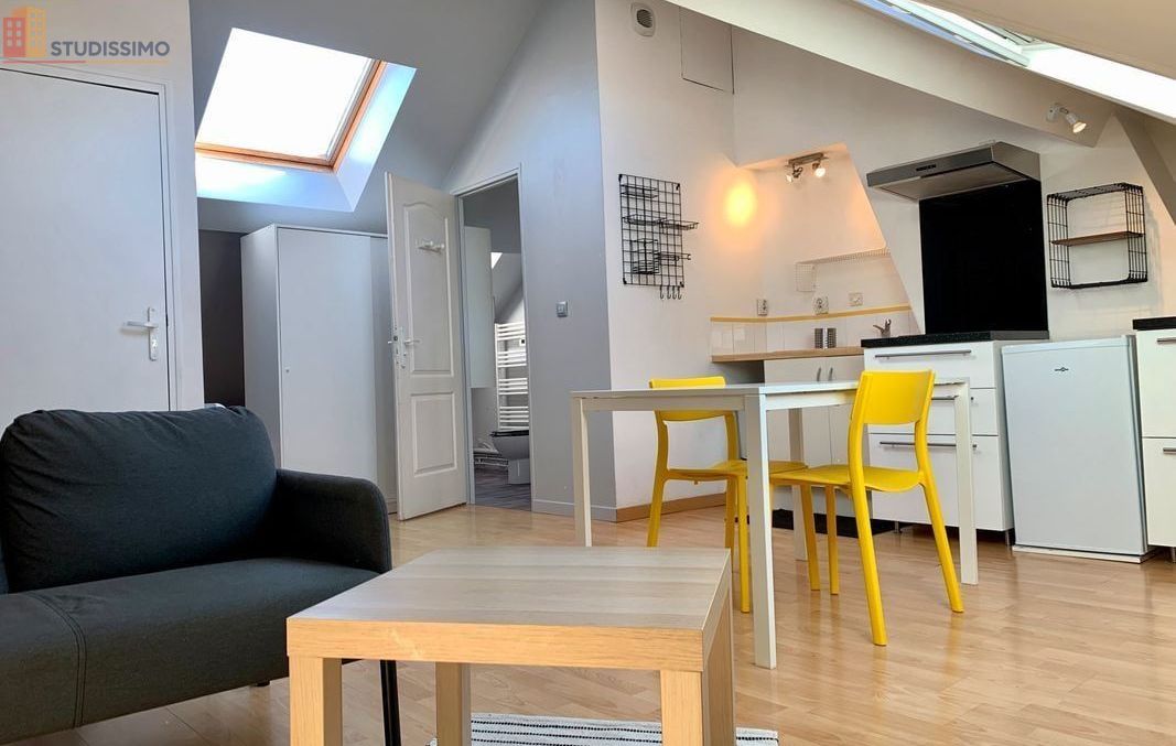 Studio meublé 20m² Lille centre - Proche métro, mansardé - Photo 5