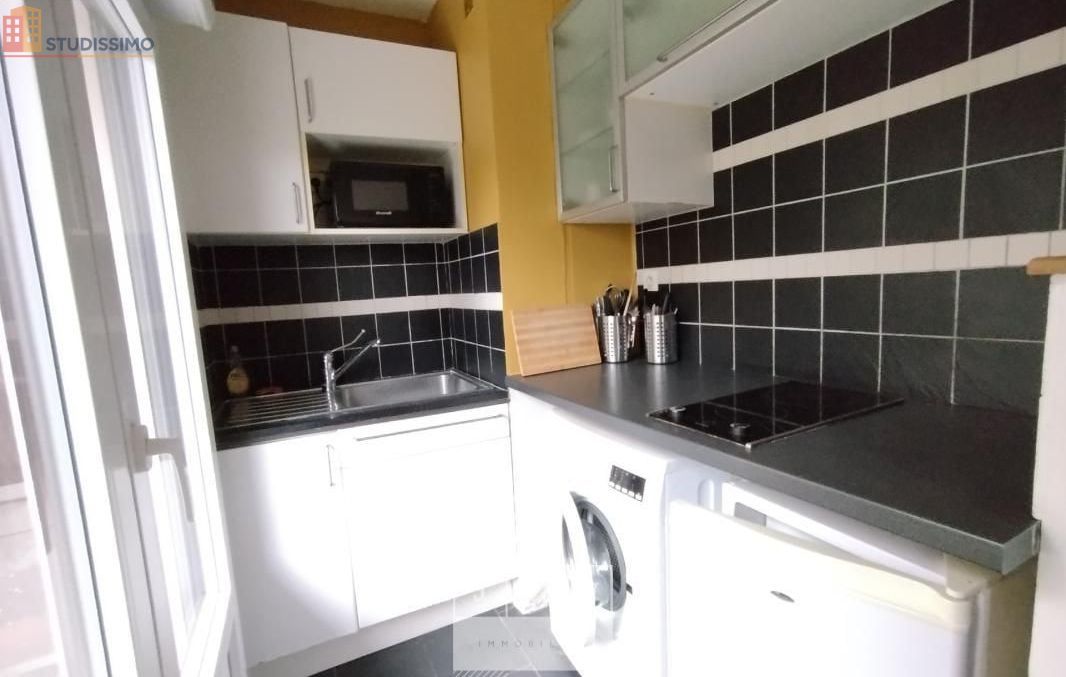 Studio meublé 23m² Roubaix 59100 - Meublé, DPE C - Photo 3