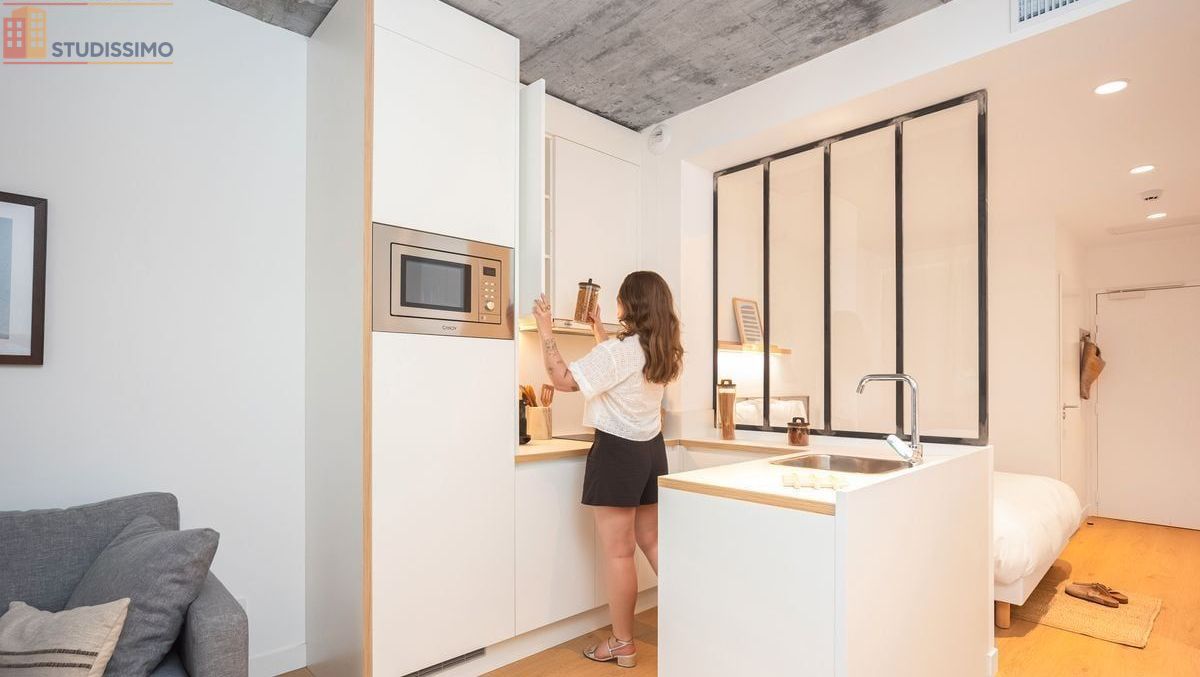Studio meublé 30m² Villeneuve-d'Ascq - Terrasse, meublé et équipé - Photo 17