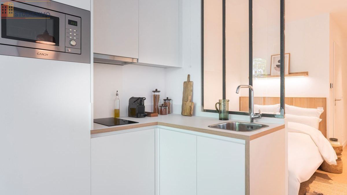 Studio meublé 23m² Villeneuve-d'Ascq - Ultra-équipé, proche Lille - Photo 8