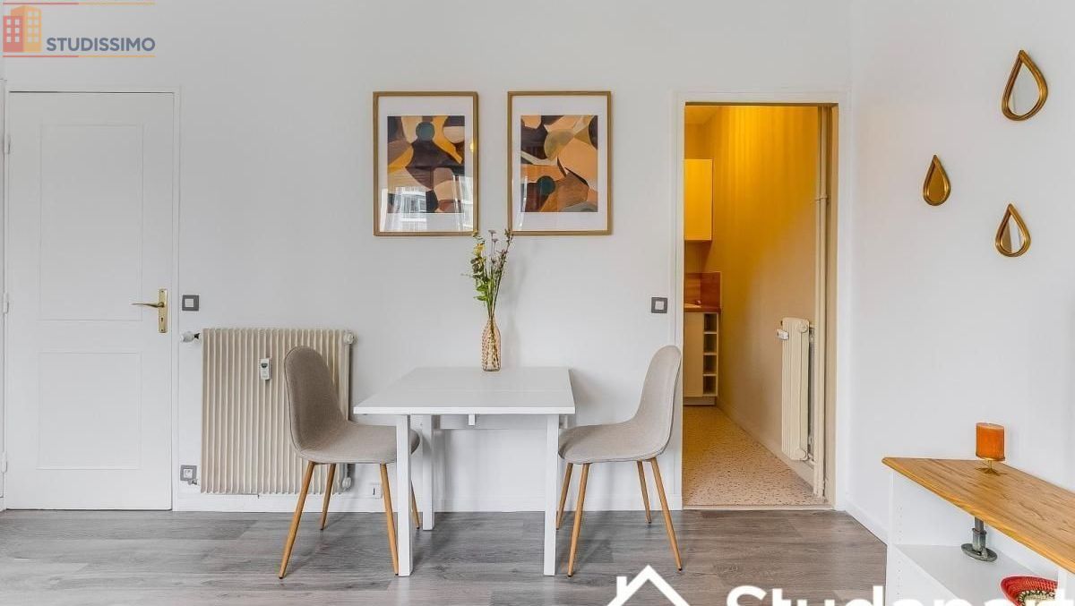 Studio meublé 27m² Marcq-en-Baroeul - Meublé, DPE C - Photo 10