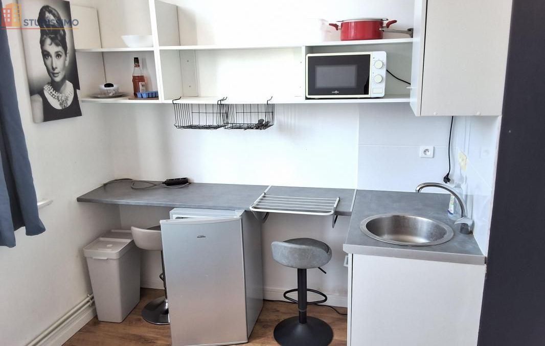 Studio meublé 18m² Roubaix - Meublé, 1 pièce - Photo 3