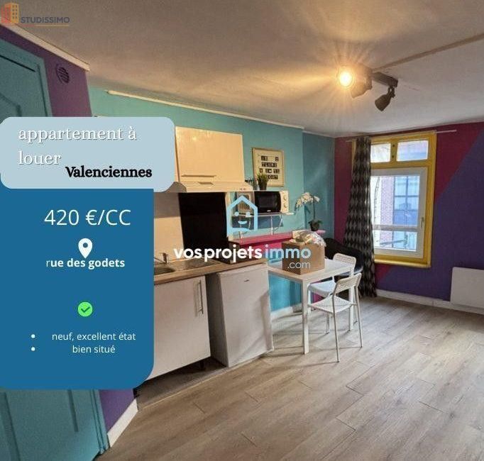 Studio à Valenciennes