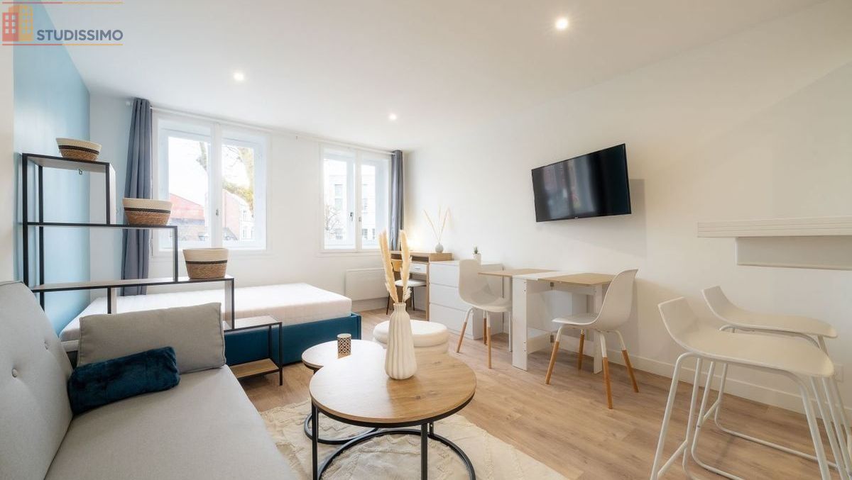Studio meublé 28m² Lille 59000 - Meublé - Photo 37