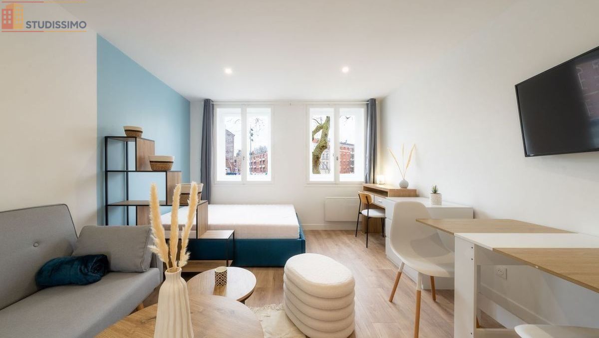 Studio meublé 28m² Lille 59000 - Meublé - Photo 8