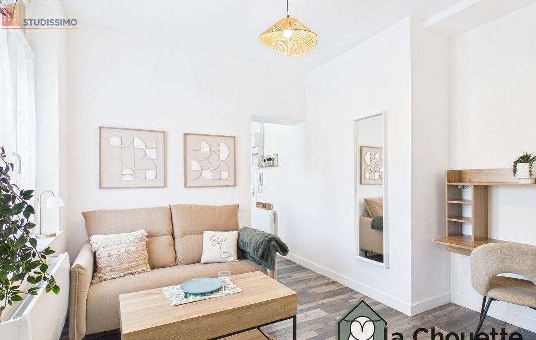 Studio 26m² Pérenchies - Meublé, DPE D - Photo 4
