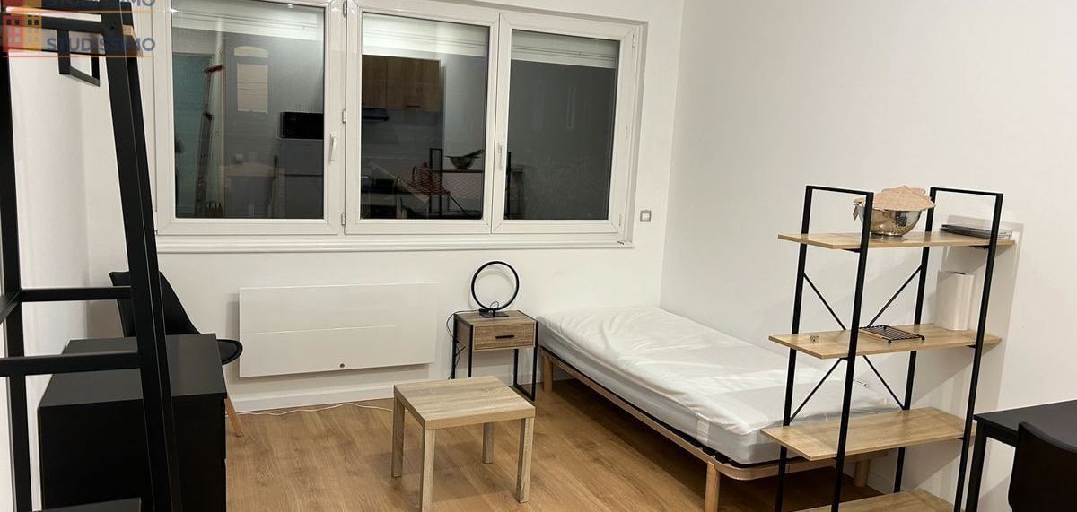 Studio meublé 20m² Marcq-en-Baroeul - Proche gare, meublé - Photo 2