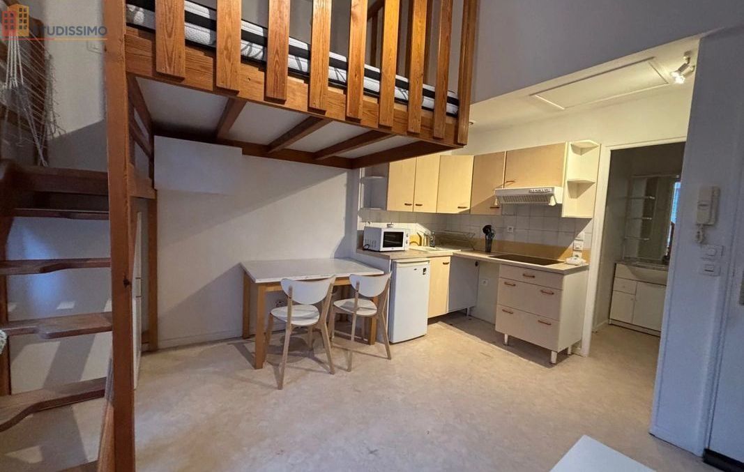 Studio meublé 21m² Roubaix - Meublé, DPE D - Photo 4