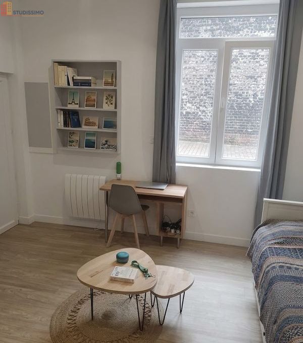 Studio meublé 20m² Lille 59800 - Rénové, proche métro - Photo 5