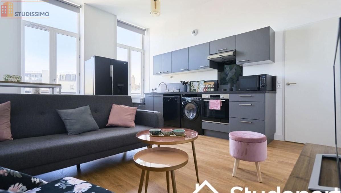 Studio meublé 15m² Lille 59000 - Meublé, DPE A - Photo 9