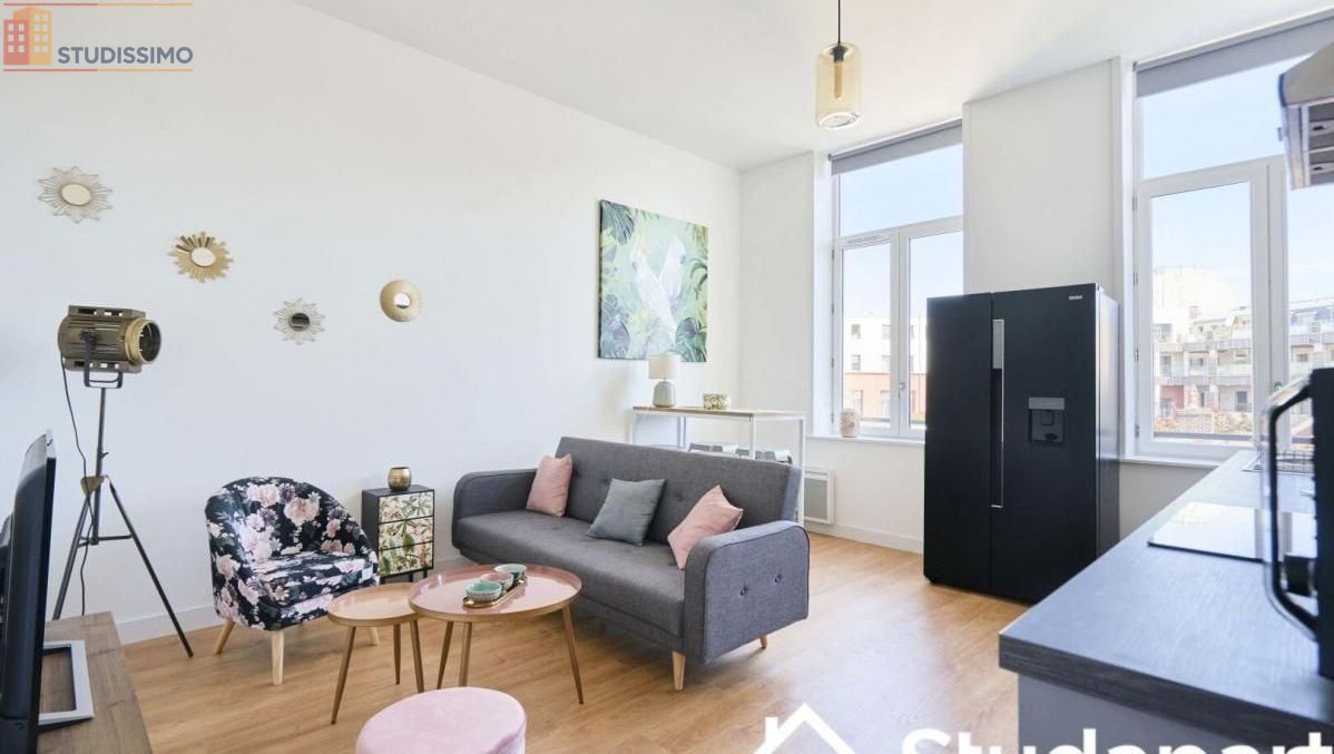 Studio meublé 15m² Lille 59000 - Meublé, DPE A - Photo 7