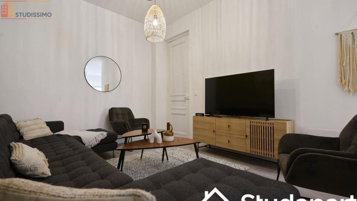 Studio meublé 12m² Lille 59000 - Meublé, DPE A - Photo 2