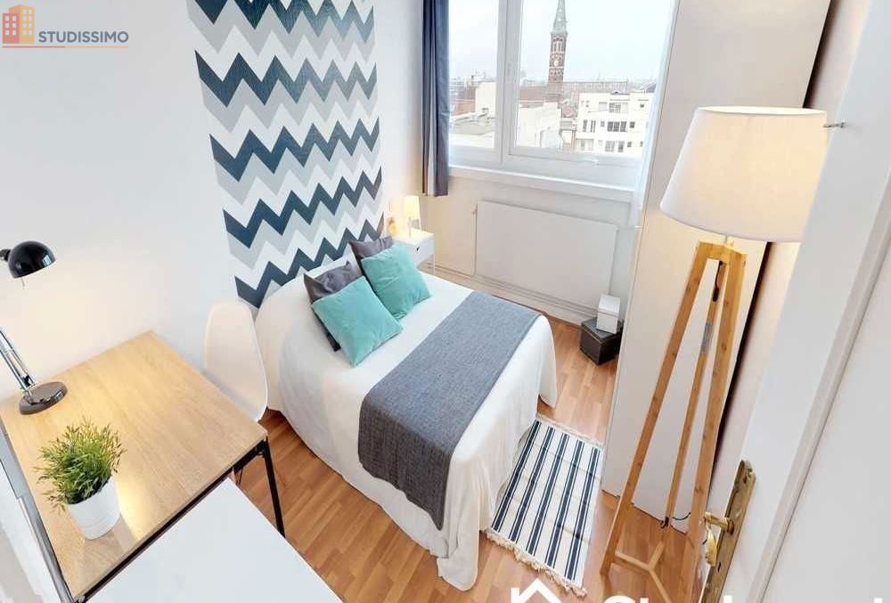 Studio meublé 11m² Lille 59800 - Étage élevé, meublé - Photo 3