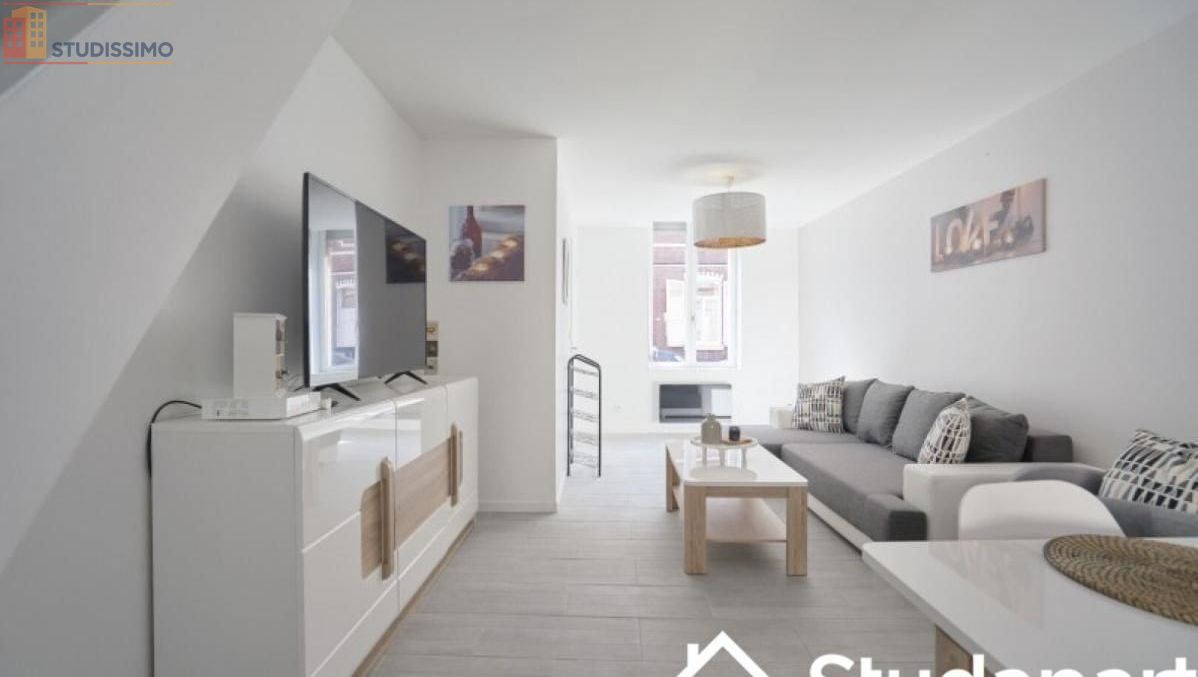 Studio meublé 14m² Loos 59120 - Meublé, lumineux - Photo 2