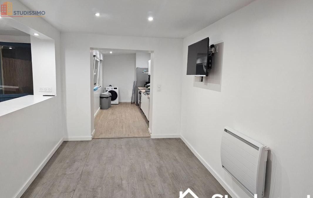 Studio meublé 13m² Roubaix 59100 - Meublé, DPE D - Photo 1