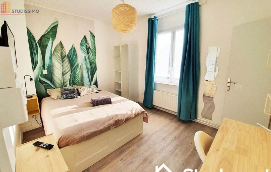 Studio meublé 12m² Roubaix - Meublé, proche commodités - Photo 12