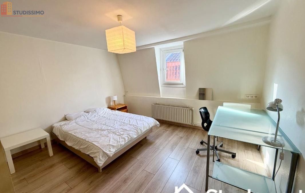 Studio meublé 14m² Lille 59800 - Chambre, meublé - Photo 2