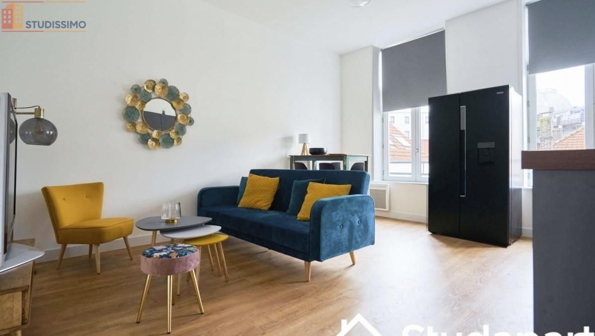 Studio meublé 15m² Lille centre - Meublé, DPE A - Photo 4