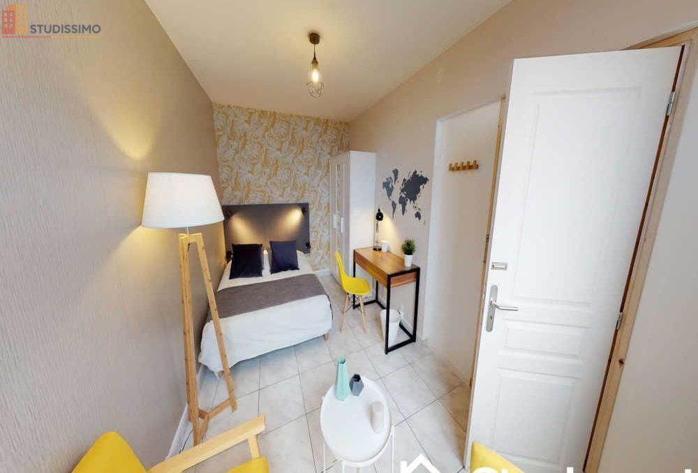 Studio meublé 12m² Lille 59000 - Étage élevé, lumineux - Photo 9