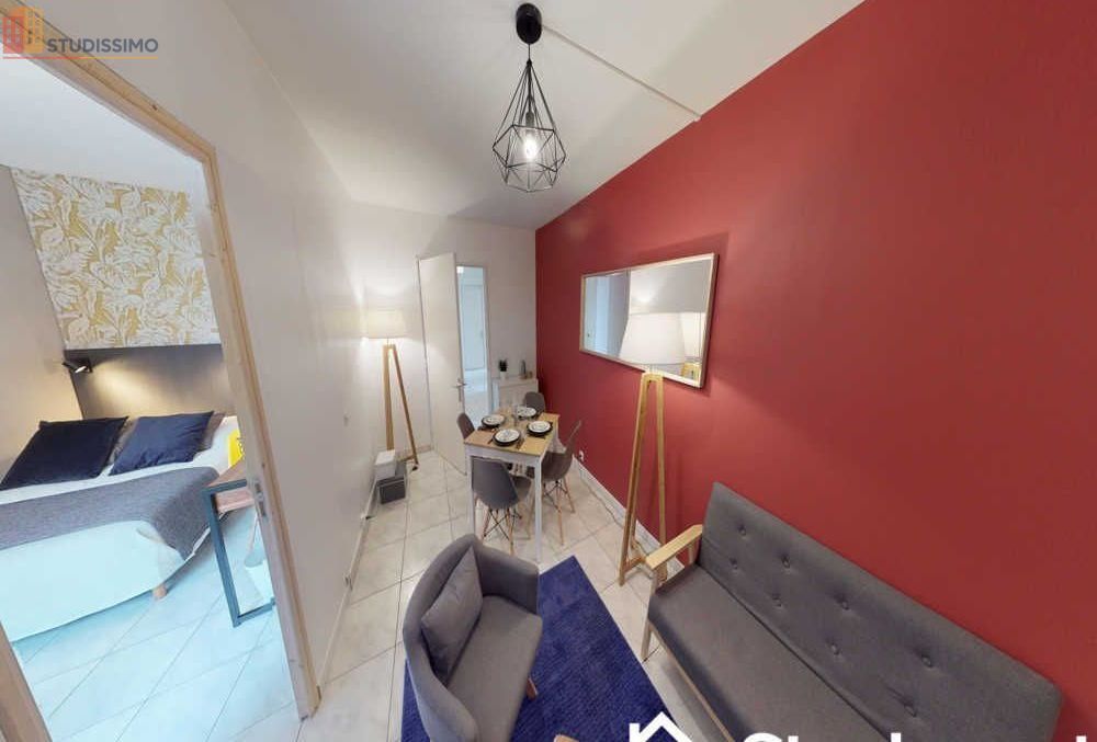 Studio meublé 12m² Lille 59000 - Étage élevé, lumineux - Photo 6