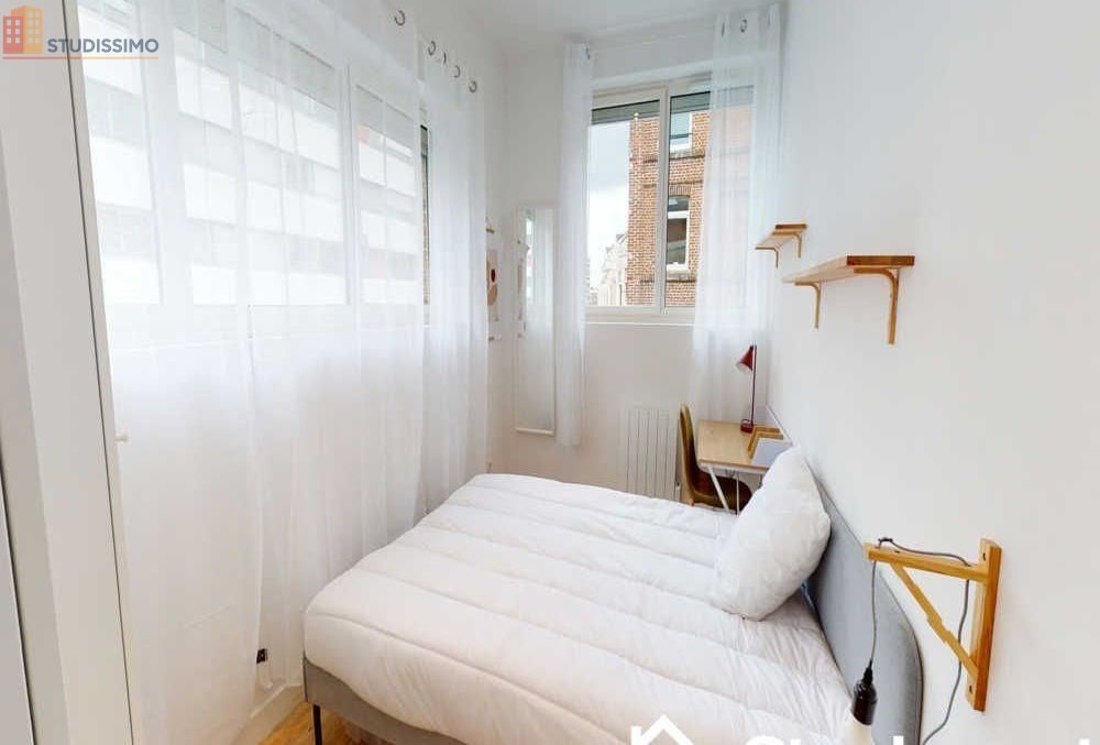 Studio meublé 10m² Lille 59000 - Meublé, DPE D - Photo 8