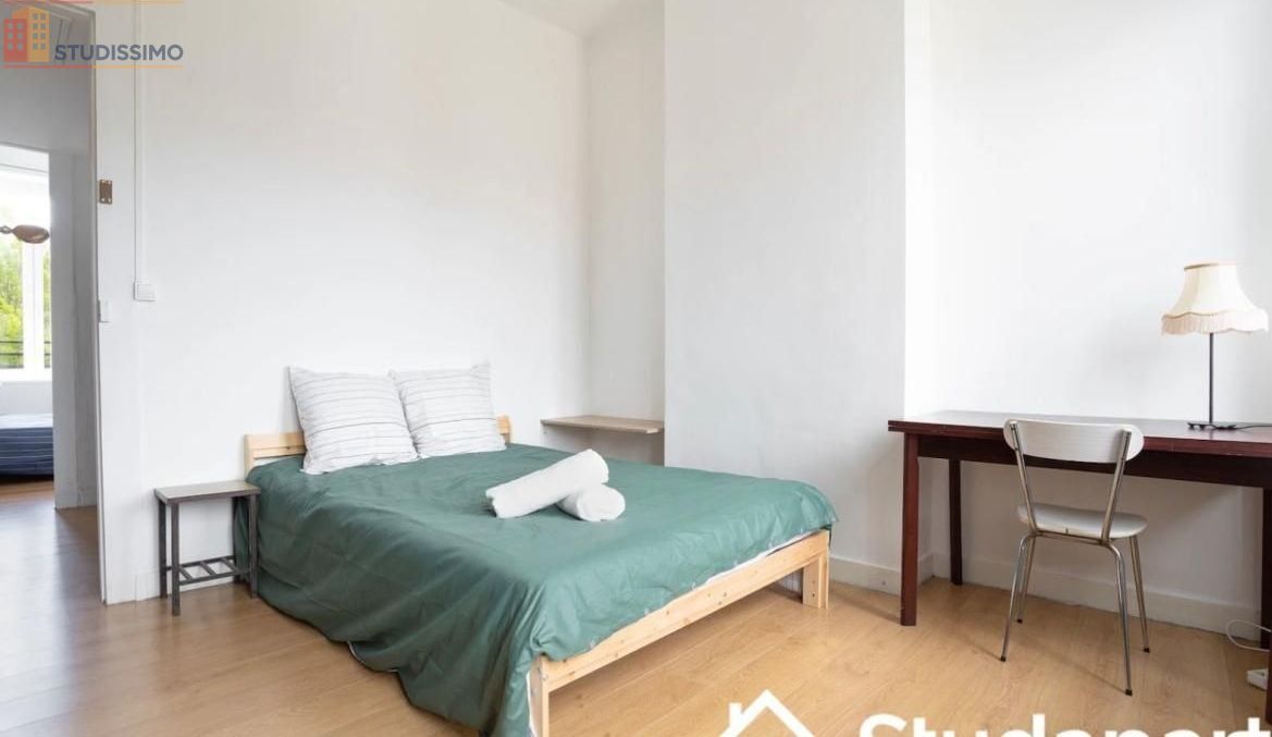 Studio meublé 12m² Roubaix 59100 - Meublé, chauffage compris - Photo 5