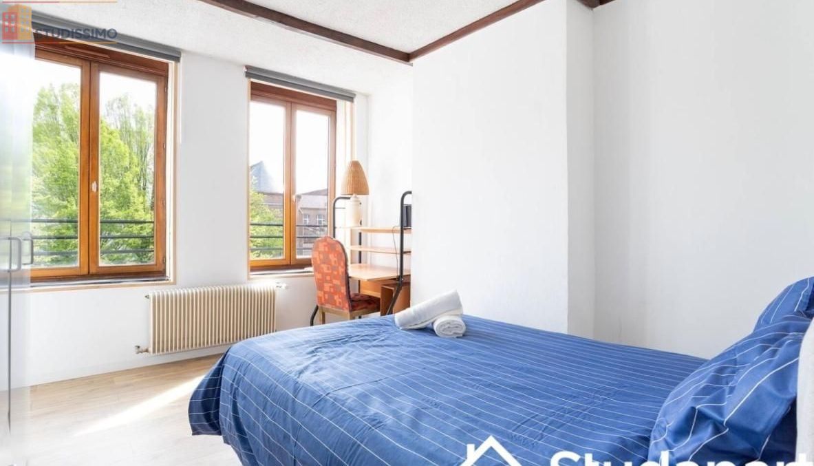 Studio meublé 12m² Roubaix 59100 - Meublé, chauffage compris - Photo 4