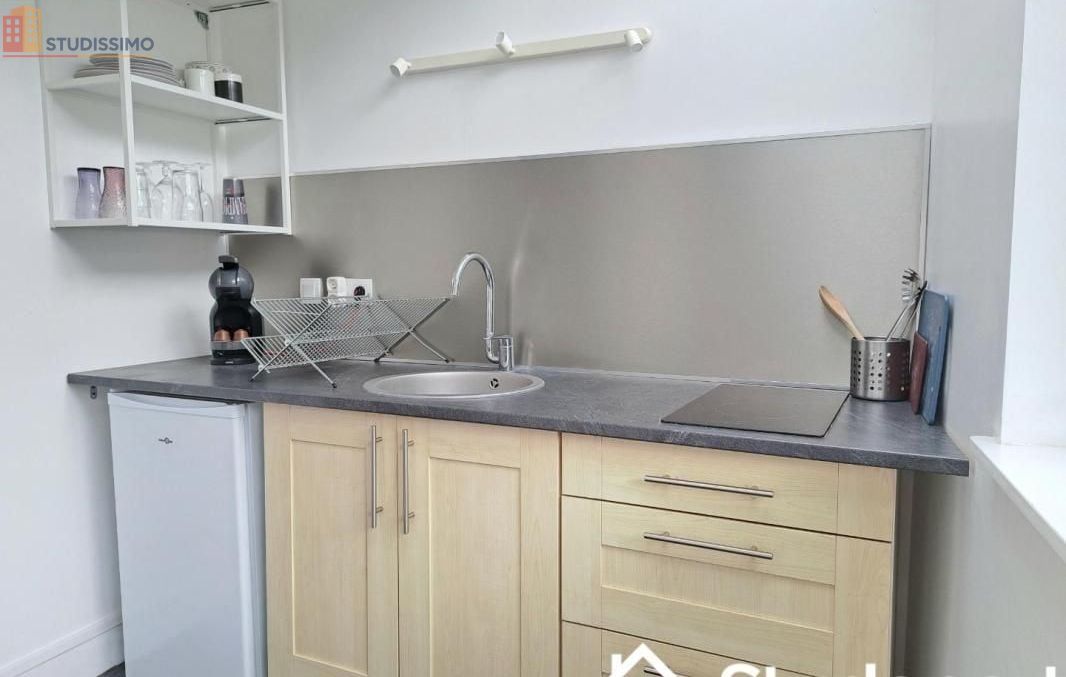 Studio meublé 35m² Lille 59800 - Meublé, DPE A - Photo 4