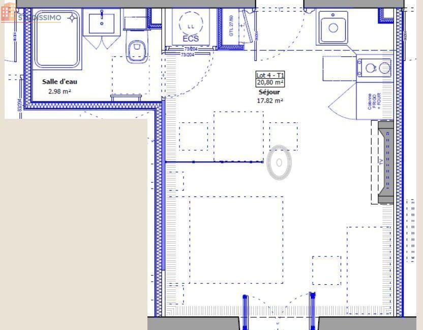 Studio 20m² Vichy centre - Entièrement rénové - Photo 1