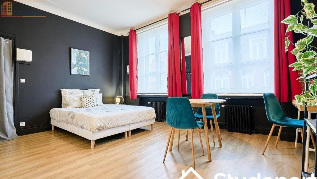 Studio meublé 22m² Roubaix - Meublé, DPE C - Photo 3