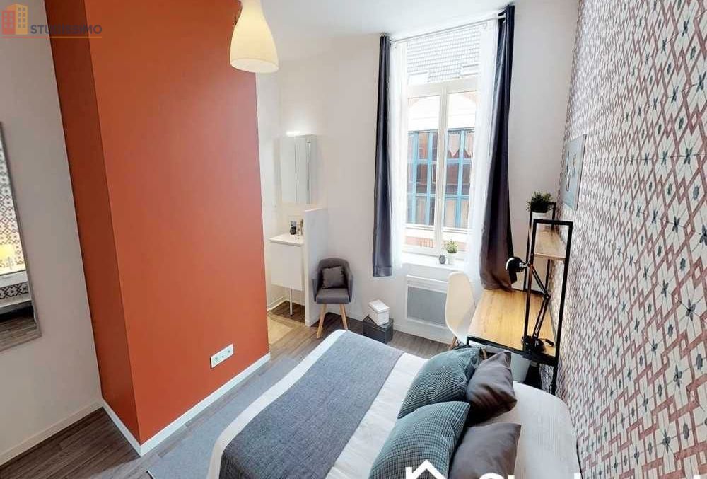 Studio meublé 16m² Lille 59000 - Meublé, lumineux - Photo 9